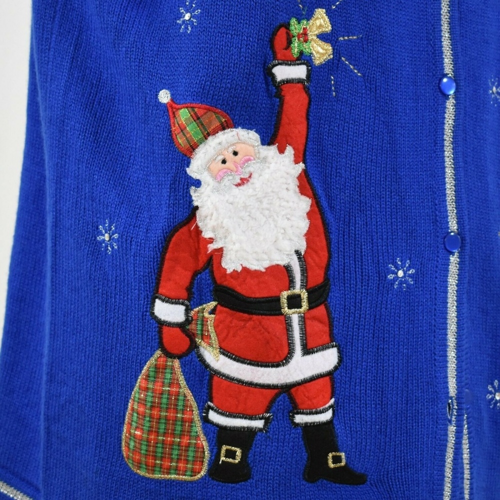 Ugly Christmas Sweater Vest Womens XXL neW - Picture 2 of 8